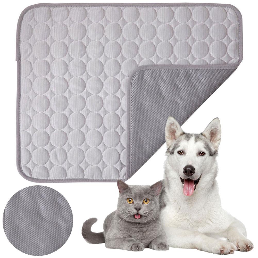 Summer Dog Cooling Mat Sleeping Cushion for Dogs & Cats Pet Mat Dog Cooling Pad Soft Breathable Pet Bed Pets/Dogs/Cats Supplies