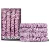 4PCS 100% Silk Watermelon Red Scrunchies Hair Ties Hair Scrunchies Women Hair Accessories