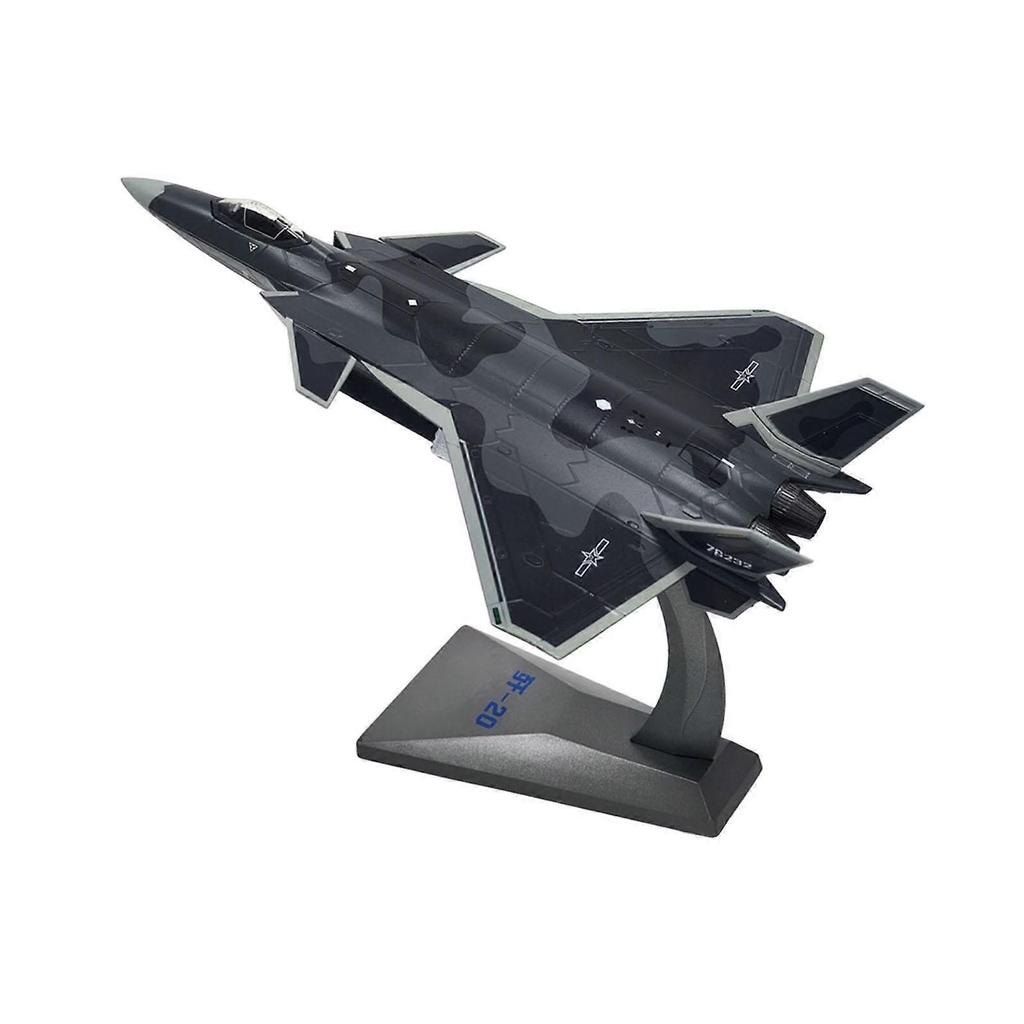 Druckguss-Legierung Flugzeugspielzeug Chengdu J-20 Maßstab 1/100 für Partygeschenk Andenken
