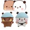 Yier Panda Emoticon Plush Toy Doll Cartoon Animal Comfortable Soft Cotton Pp