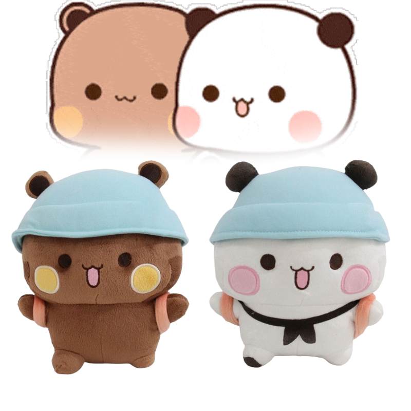 Yier Panda Emoticon Plush Toy Doll Cartoon Animal Comfortable Soft Cotton Pp