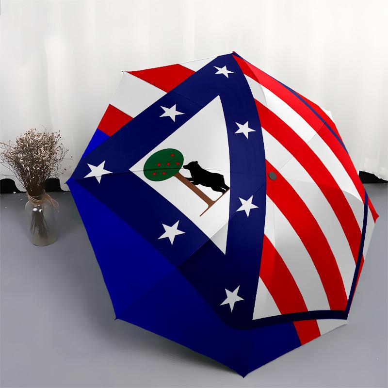 American Football, Shield Automatic Opening and Closing, 8 rib Structure Portable Umbrella, Suitable for Men and Women in All Seasons Perfe