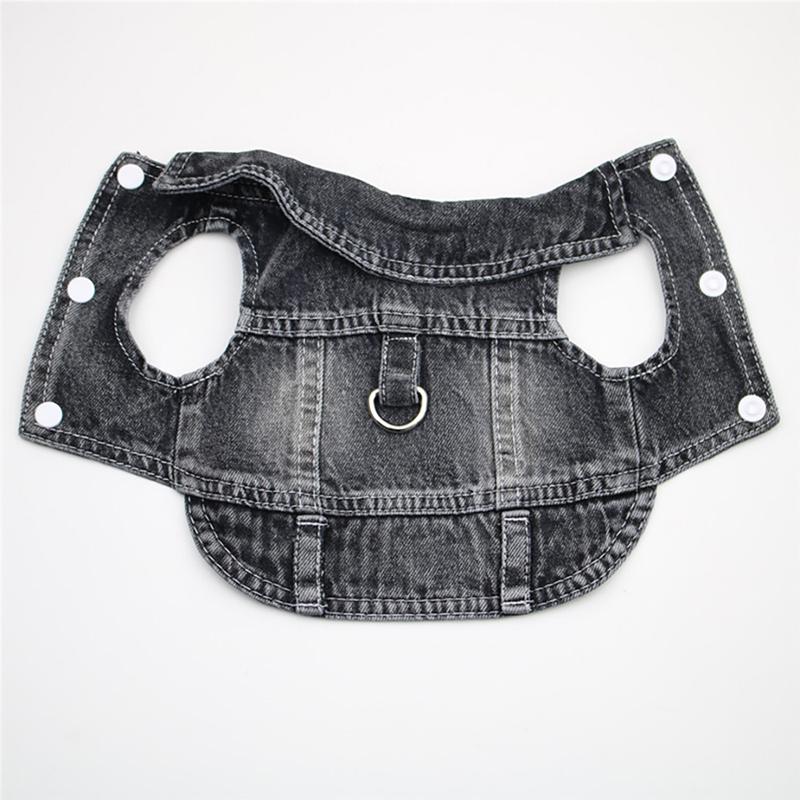 Stylish Cowboy Dog Jacket Spring Denim Dog Clothes Vest Puppy Clothing For Dogs Chihuahua Yorkies Casual Jeans Pet Coat Costumes