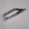 1Pair Fog Light Lamp Cover Trims For Lexus RX350 RX350L RX450H RX450HL 2020-2022