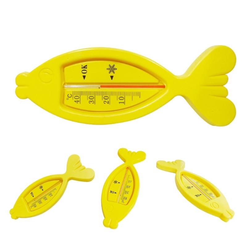 Cute Fish Baby Bath Thermometer Instant Read Water Thermometer for Water Temperature Floating Baby Bath Toy