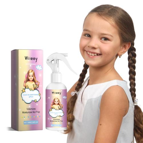 Wiieey Leave in Conditioning  Hairspray Moisturizing Long-Lasting Fragrance Styling Spray