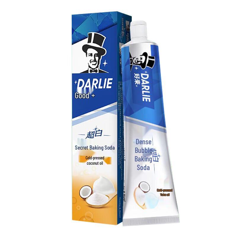 

Darlie Super White Baking Soda Coconut Oil Toothpaste