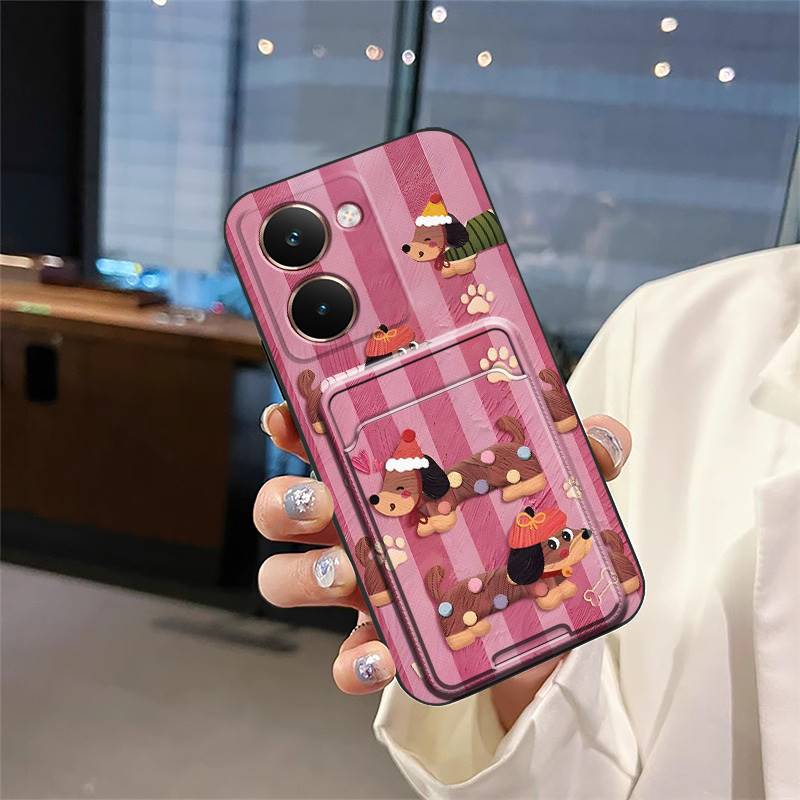 Graffiti Waterproof Phone Case For Realme P3 Ultra 5G Card Sleeve Anti-dust Card Slot Back Cover Cover Anti-knock Cute