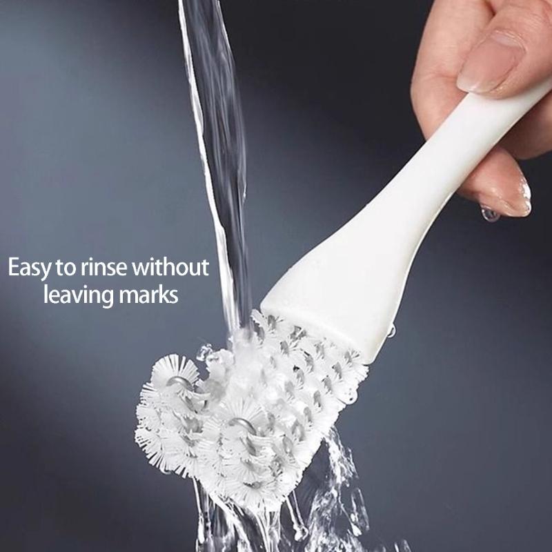 Bird Cage Bath Cleaning Brush Bird Droppings Remover Scrubber Tool Removes Stain From Stone Tires Plastic Handle
