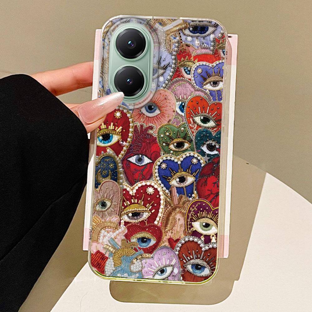 

Чехол для телефона Planet Fruit Sun Face Feather Texture для Xiaomi Poco X5 X7 M6 Pro X6 X3 Pro NFC C75 C71 C65 C61 M5S Накладка Задняя крышка poco X3 Pro белый