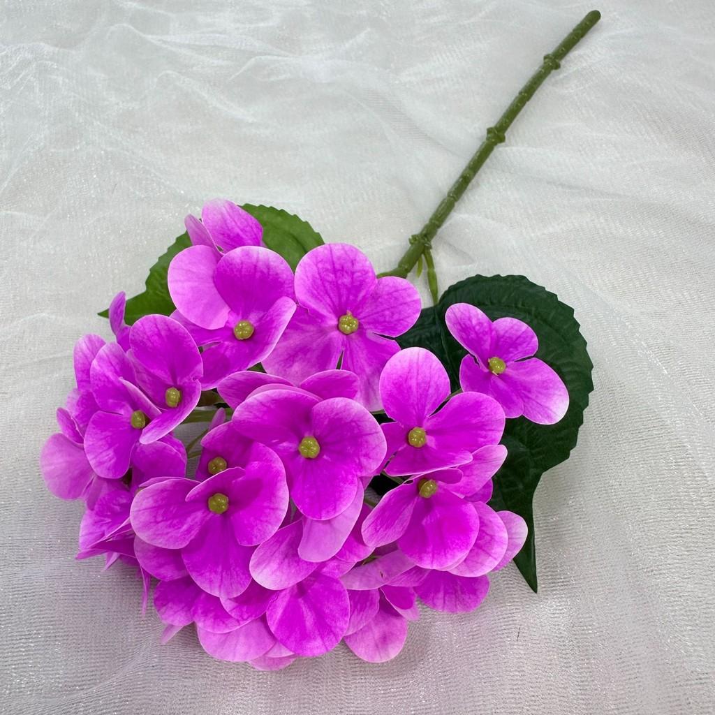 Hydrangea Artificial Flower Wedding Hotel Restaurant Desktop Decoration Ornament