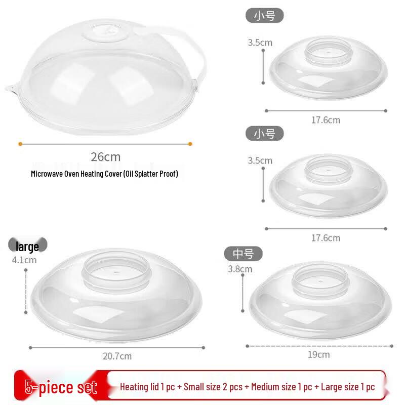 Food-Grade PP5 Microwave Splatter Cover
