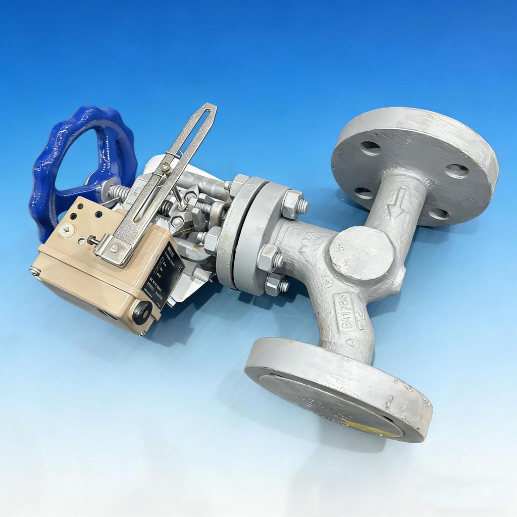 DC Y-Type Lined Globe Valve for Desulfurization in Petrochemical and Power Plants DN1