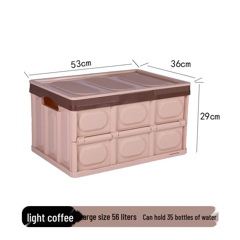 Multifunctional Folding Storage Box: Compact Camping Wardrobe & Household Organizer