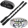 1/2pcs With Magic Stickers Vehicle Fishing Rod Storage Rack Adjustable Fishing Pole Holder Fishing