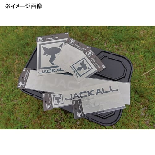 JACKALL JK cutting sticker rectangle S size white