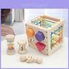 Wooden Montessori Shape Sorting Toy For Babies Infant Learning Gift