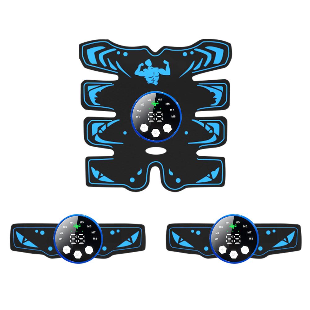 EMS patch na brzuch 8-częściowy patch na brzuch urządzenie do treningu mięśni, w pełni kompatybilne z ładowaniem USB dla całego ciała