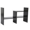   Table Desktop Storage Rack Display Shelf   Counter Top Bookcase White