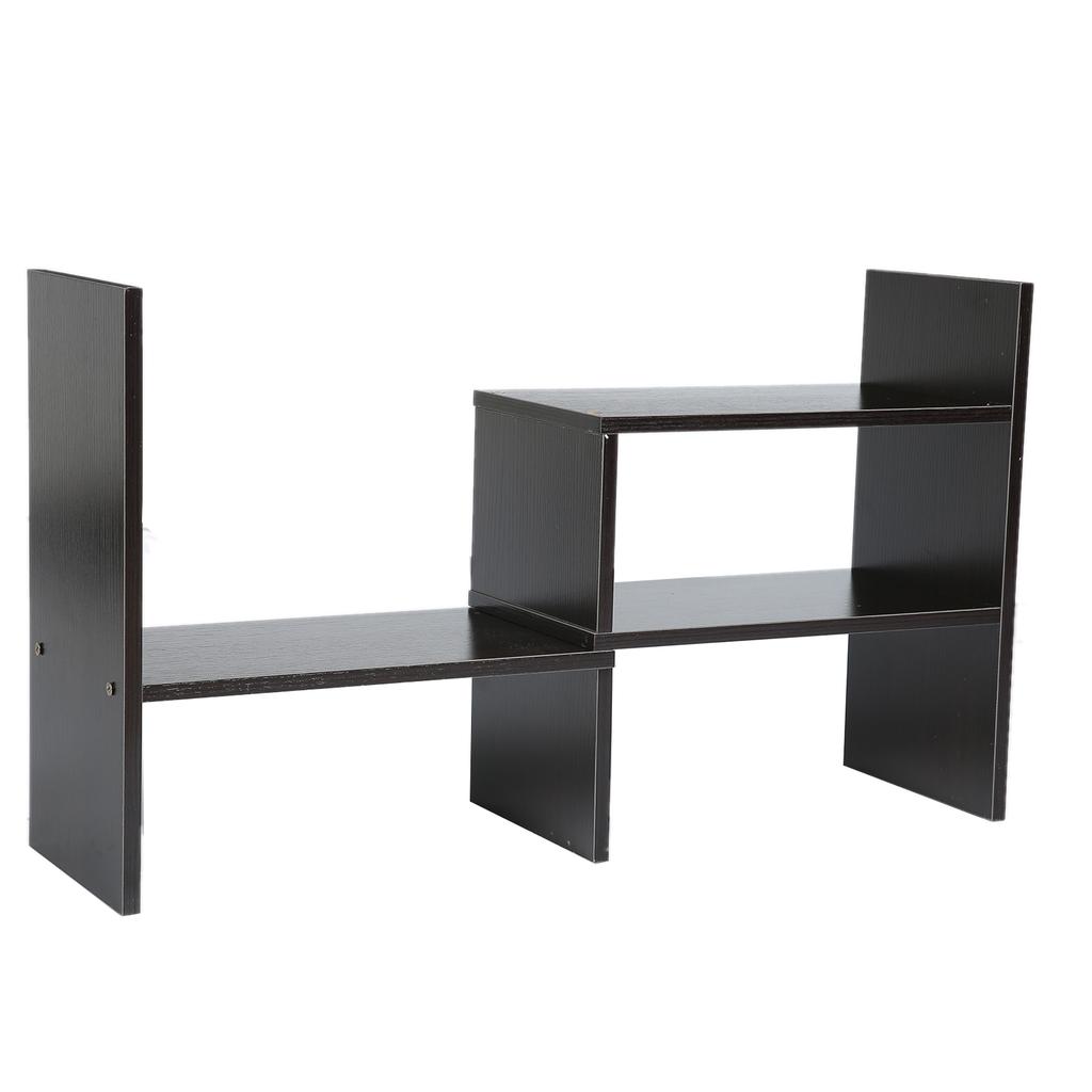 Table Desktop Storage Rack Display Shelf Counter Top Bookcase White