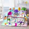 Numberblocks Customize Your Name Blanket Cozy Personalized Blanket Ultra-Soft Great for Couch Office Chair Office Chair for All Occasions