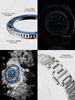 EUTOUR Magnetic Watch Men's Watch with Magnetic Balls and Hands Design Cool Simple Casual Quartz Watch 40mm Luminous Dial 20mm Adjustable Stainless