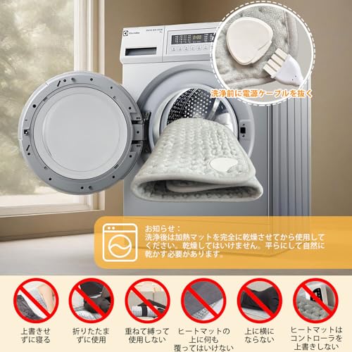 PENIOR Electric Heated Waist Belt, 6 Temperature Settings from 40°C to 65°C, Plug-in Type, Electric Waist Pad, Far Infrared Heating, Belly Warmer, Wai