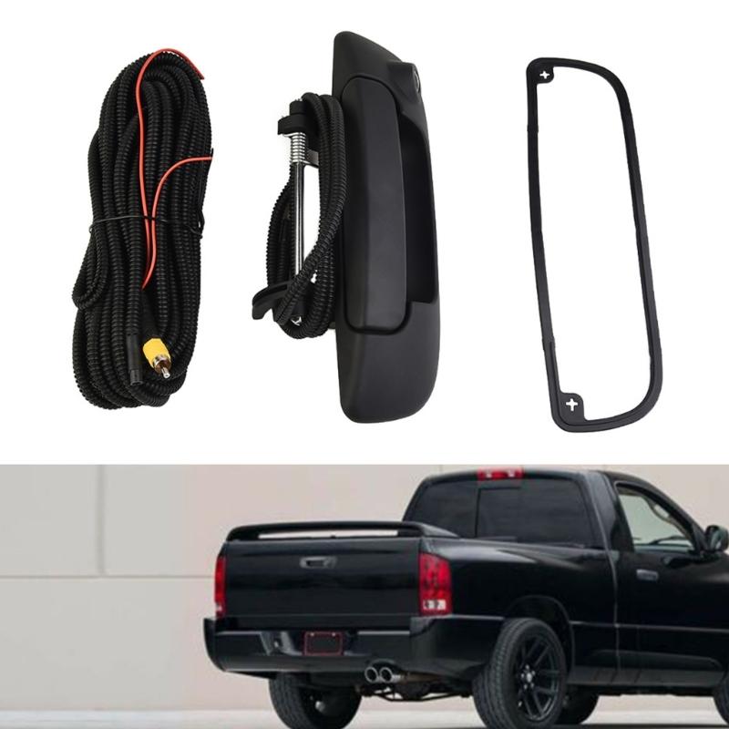 Trunk Tailgate Handle with Backup Rear View Camera for 1500 2500 3500 55276237AA