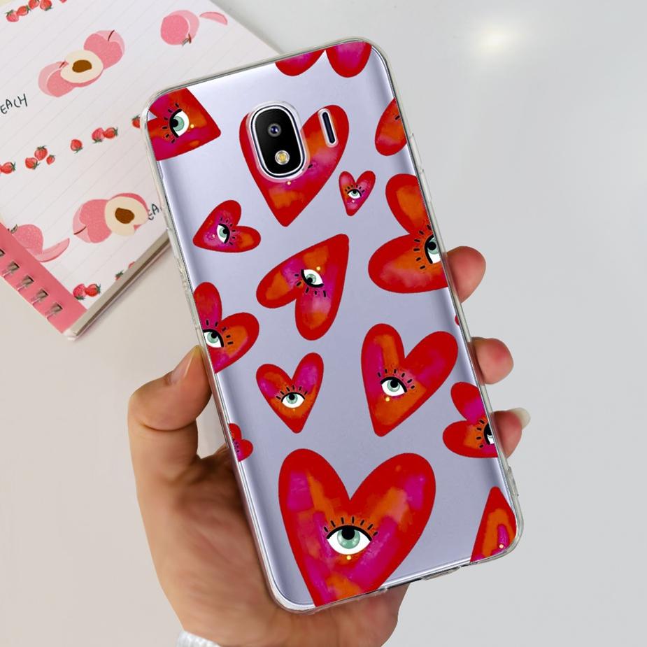For Samsung Galaxy J4 2018 Case SM-J400F Luxury Clear Silicone Soft TPU Phone Case For Samsung J4 Plus J4+ J415F Back Cover Capa