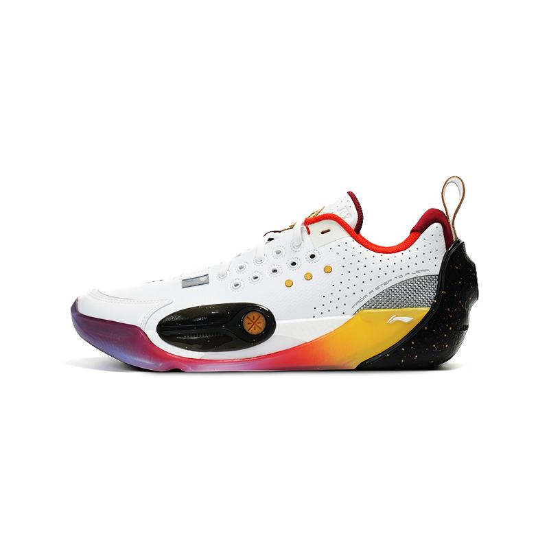 Li-Ning Wade All City 13 Beng Men Low-Top Basketball Shoes White Gold ABAV001-15 39