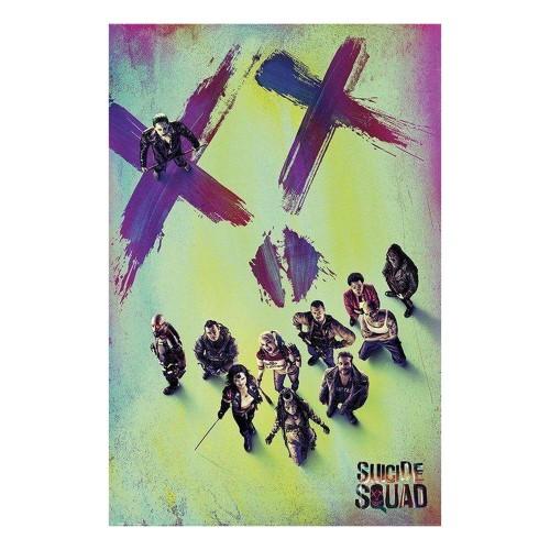 Suicide Squad Face Poster