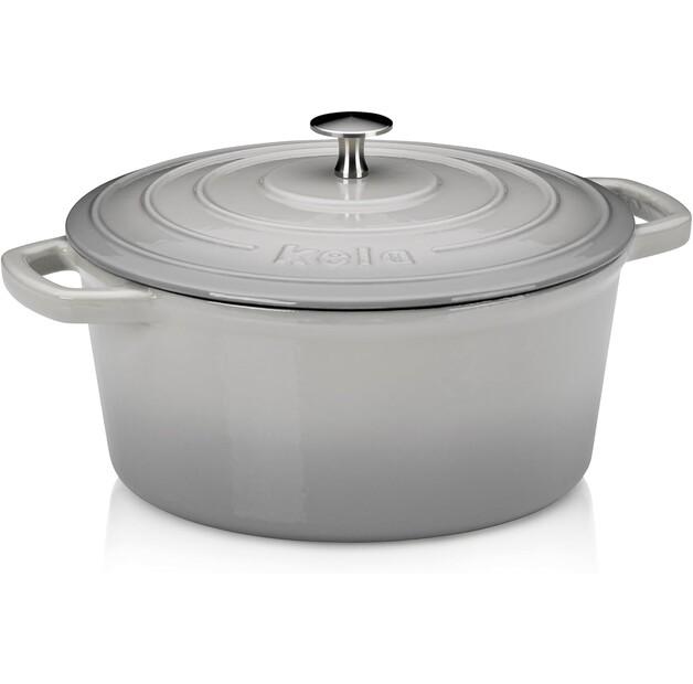 

Жаровня Kela Calido круглая 26 см серая (12607)