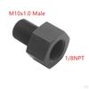 1/8 "NPT Female To M10 Male Oil Pressure Temperature Adapter