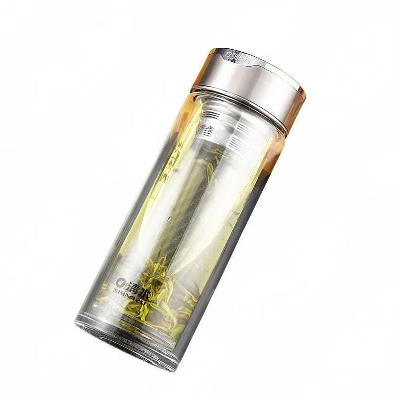 Qingshui Double Wall Glass Cup