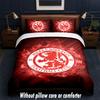 Set Biancheria da Letto Design Middlesbrough 1 Copripiumino + 2 Federe Morbido Traspirante Biancheria da Letto per la Casa