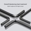 7/9Pcs Hex Wrench Set Hex Spanners Double End Hex Key Wrench Hand Tool