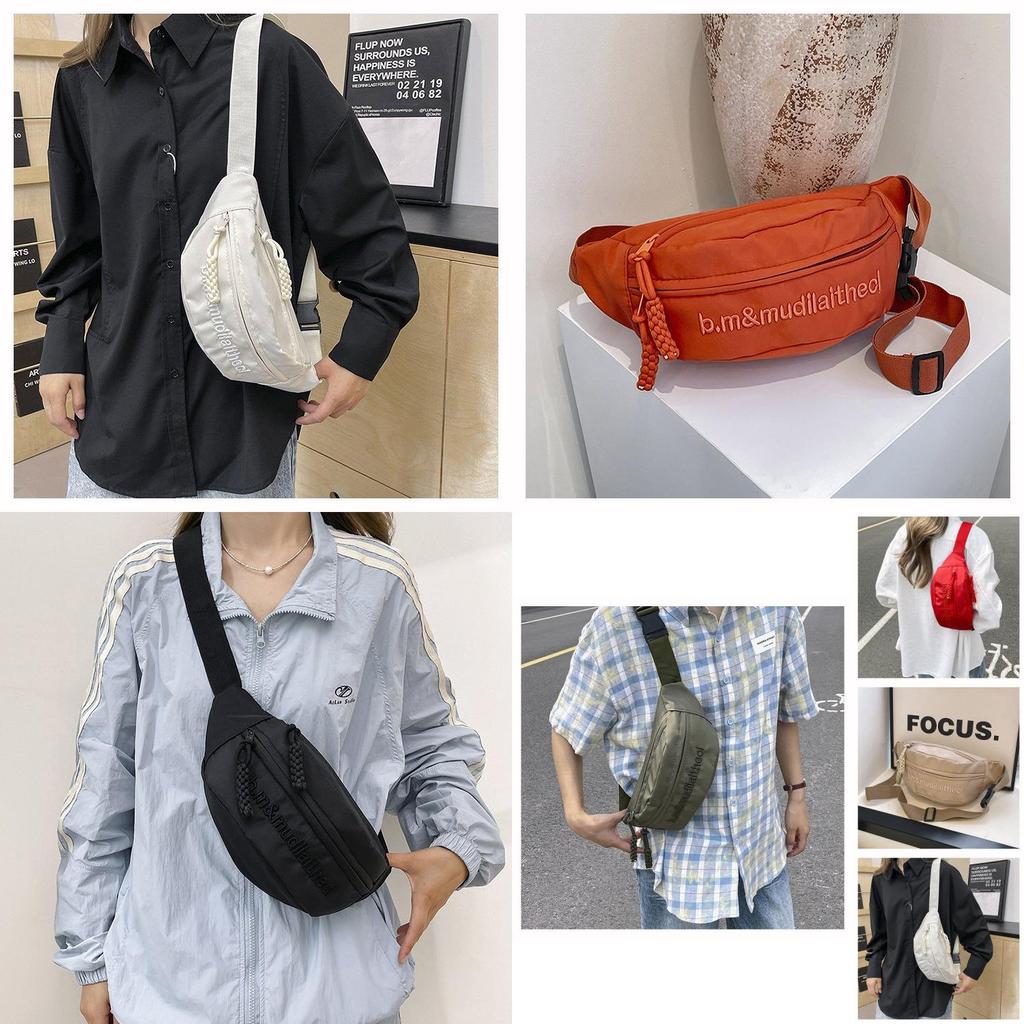 Stylish And Versatile Men's Casual Waist Bag Ideal For Outdoor Activities And Travel