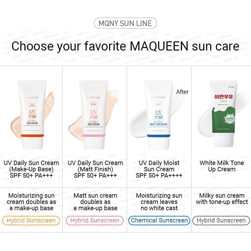 MACQUEEN - UV Daily Sun Cream (Natural Make-Up Base)