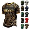 Men's Quick Dry Mesh Golf Shirt with Halloween Print for Outdoor Sports and Casual Wear