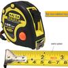 Manufacturer Custom Logo Steel Tape Measure, Magnetic, Frosted, Rubberized, Metric/Inch, 3m/5m/10m