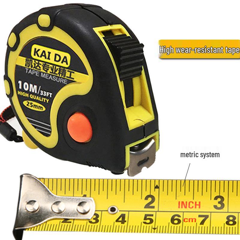 Manufacturer Custom Logo Steel Tape Measure, Magnetic, Frosted, Rubberized, Metric/Inch, 3m/5m/10m