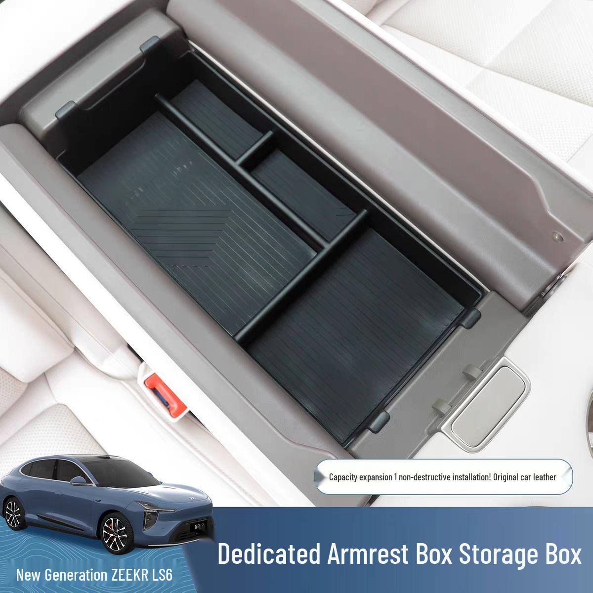 Storage Organizer for IM LS6 Center Console Armrest - Fits 26 Models