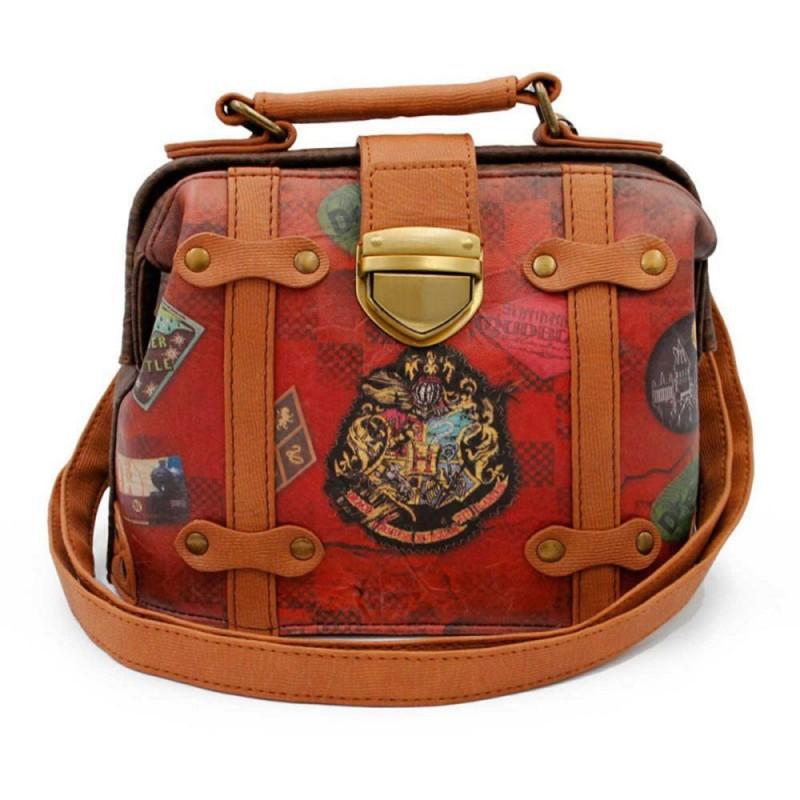 Sacoche Bandoulière Rétro Harry Potter Poudlard - KARACTERMANIA
