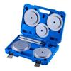 Bearing Press Kit, 7 Pcs, Bearing Race and Seal Driver Set with 5 Bushings, Handle Shaft and Extension Rod, Bushing Driver Tool Set, Heavy Duty