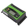 Solarladeregler LCD-Anzeige Timing Intelligent Automatisch Solarmodulregler mit Dual-USB-Anschluss 40A 12V 24V