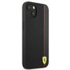 Ferrari Fesaxhcp13Sbk Iphone 13 Mini 5,4 Czarny/Black Hardcase On Track Carbon Stripe