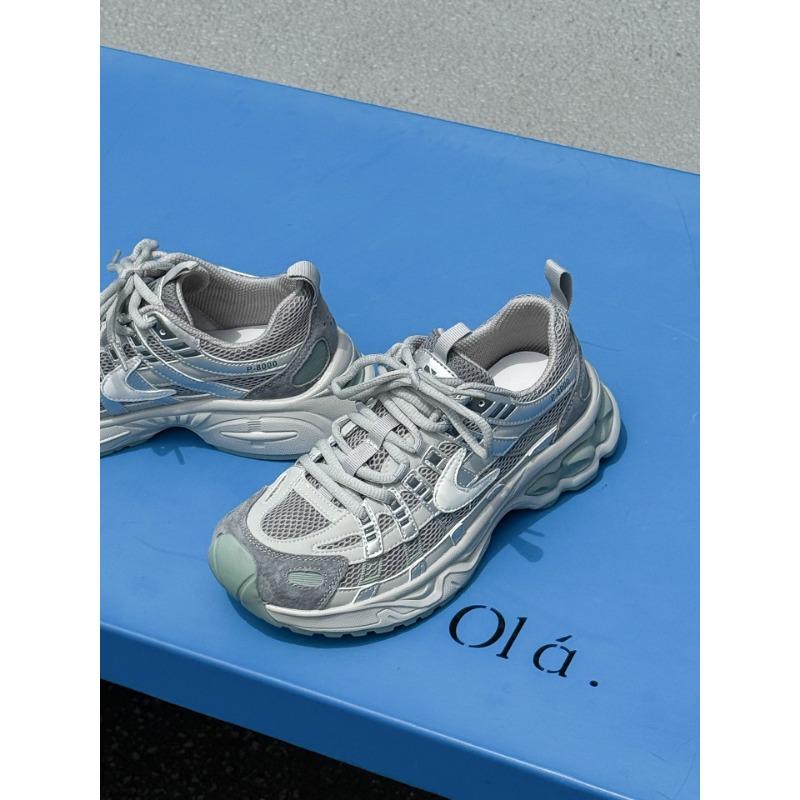 

Leather platform dad shoes women s autumn new versatile height-increasing casual sports shoes breathable running shoes 39