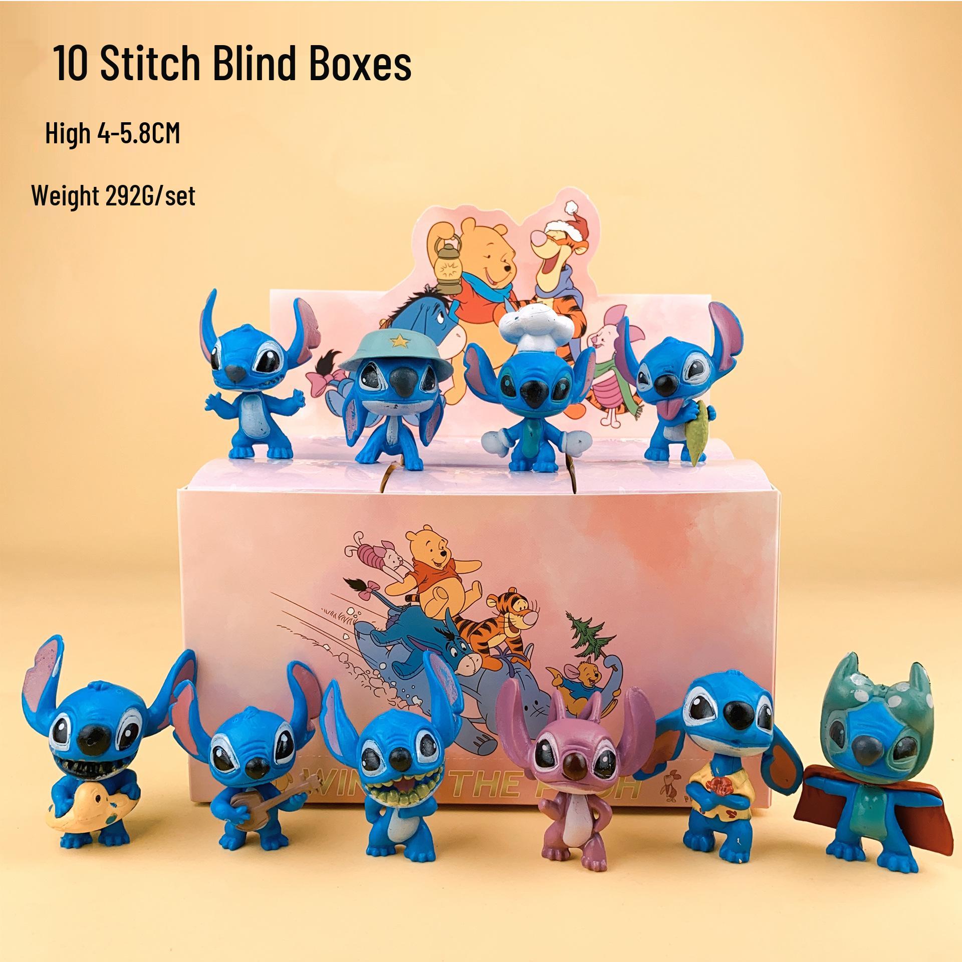 

Фигурка Stitch Goofy Diary Blind Box: Модная игрушка и настольное украшение в подарок