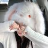 Ears Can Move Rabbit Ear Plush Cap Warm Beanies Hat Fashion Bomber Cap  Women