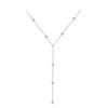 Tassel Necklace for Women, Japanese and Korean Light Luxury Temperament, Simple and Cold Style, and Then Run Collarbone Chain